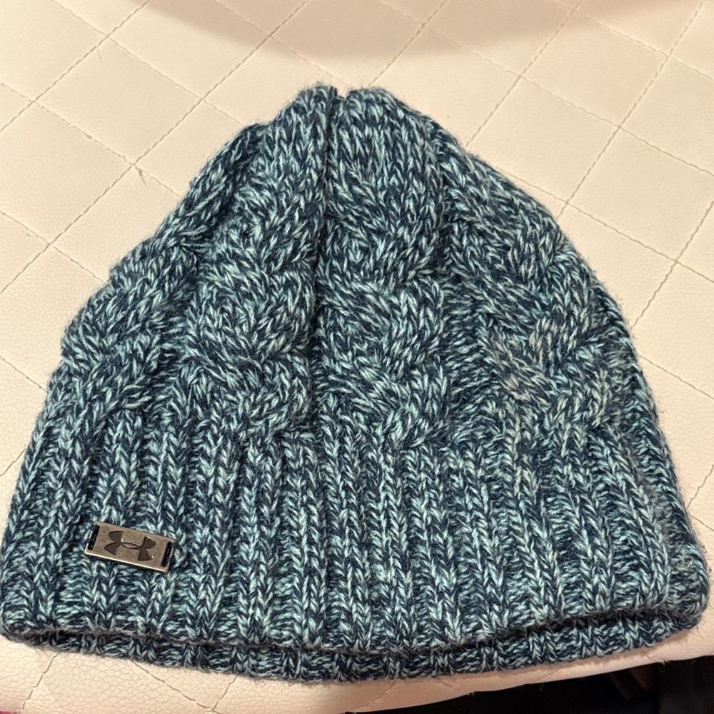 Under Armour Teal Knit Beanie